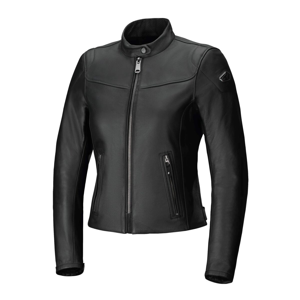 کاپشن موتورسیکلت Alpinestars Tory محافظ‌دار چرمی زنانه مشکی / مشکی