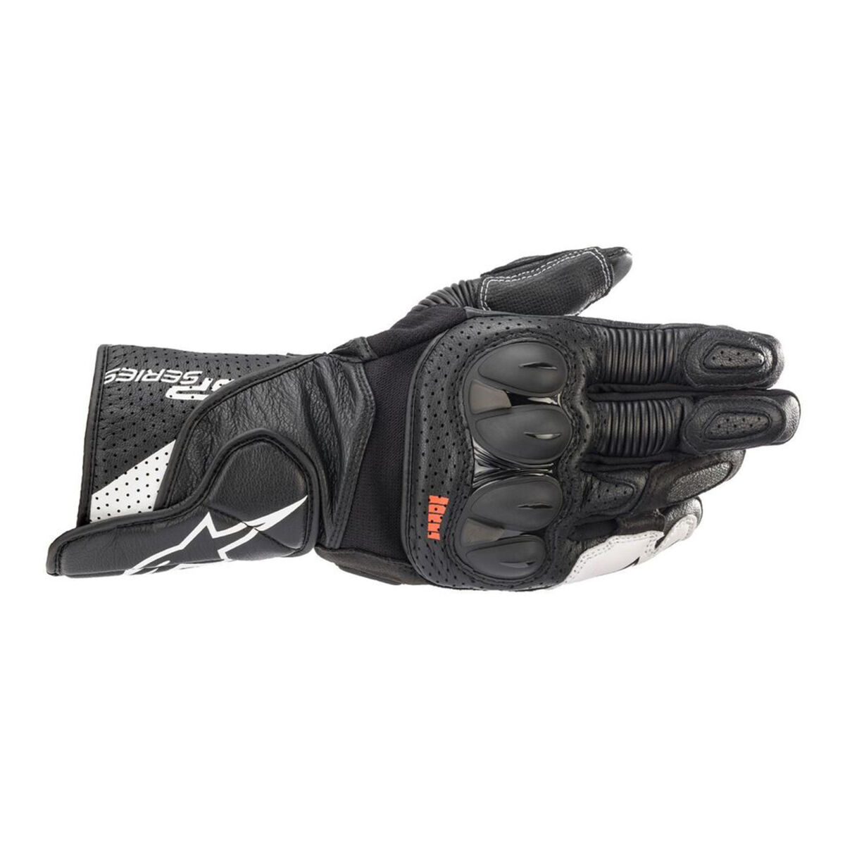 Alpinestars SP-2 V3 Korumalı Motosiklet Eldiveni Siyah / Beyaz
