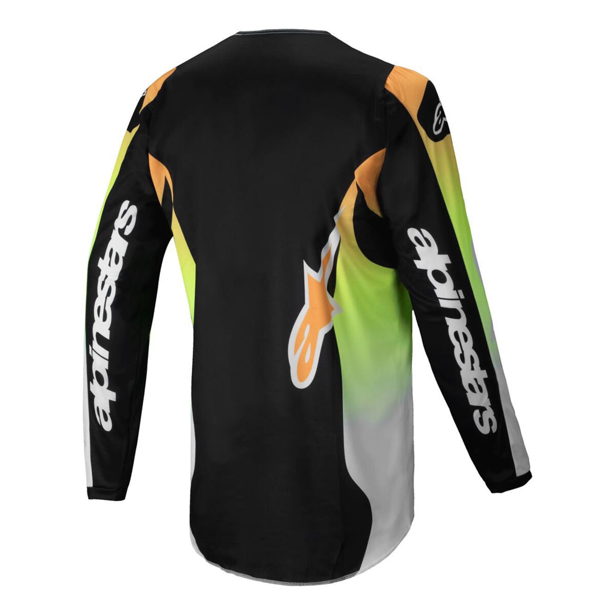تجهیزات آفرود Alpinestars Fluid Wurx کراس موتورسیکلت جرسی زرد / مشکی
