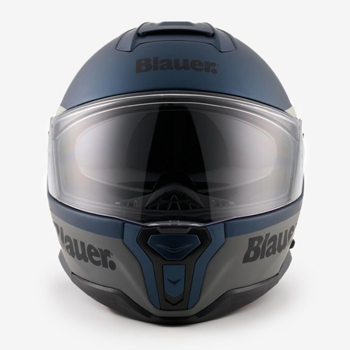 GARAJJ Blauer FF01 Fiber Kapalı Motosiklet Kaskı Mavi