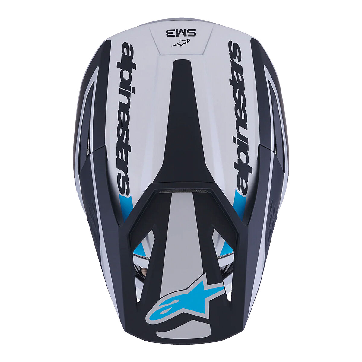 کلاه ایمنی موتورسیکلت Alpinestars SM3 Heath آفرود کلاه ایمنی مشکی / خاکستری
