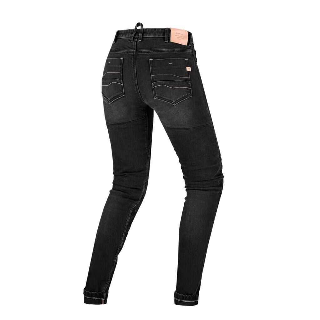 Shima Devon Women Protective Denim Motorcycle Pants Black