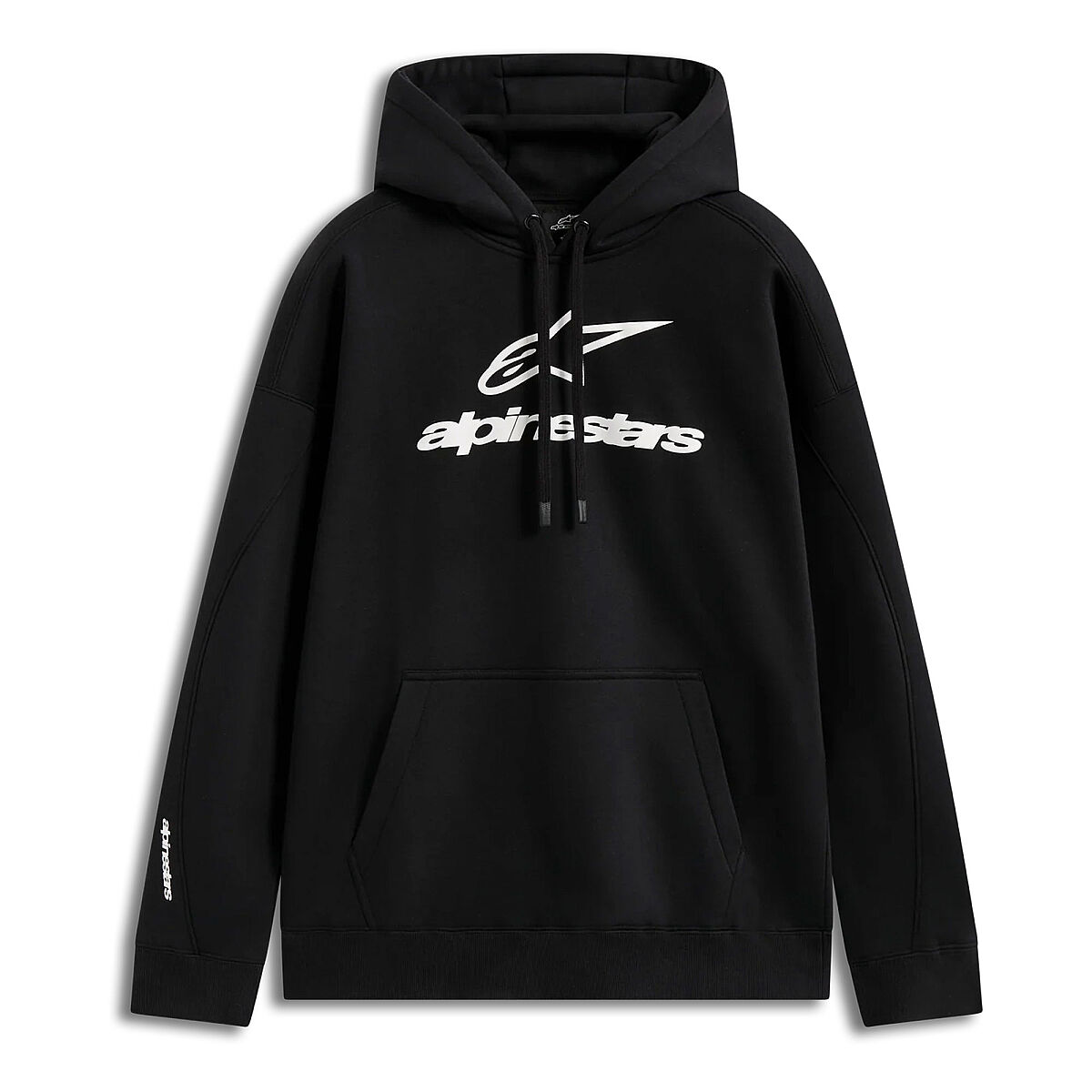پوشاک روزمره موتور Alpinestars Prelude Oversize هودی کلاه‌دار سویشرت مشکی