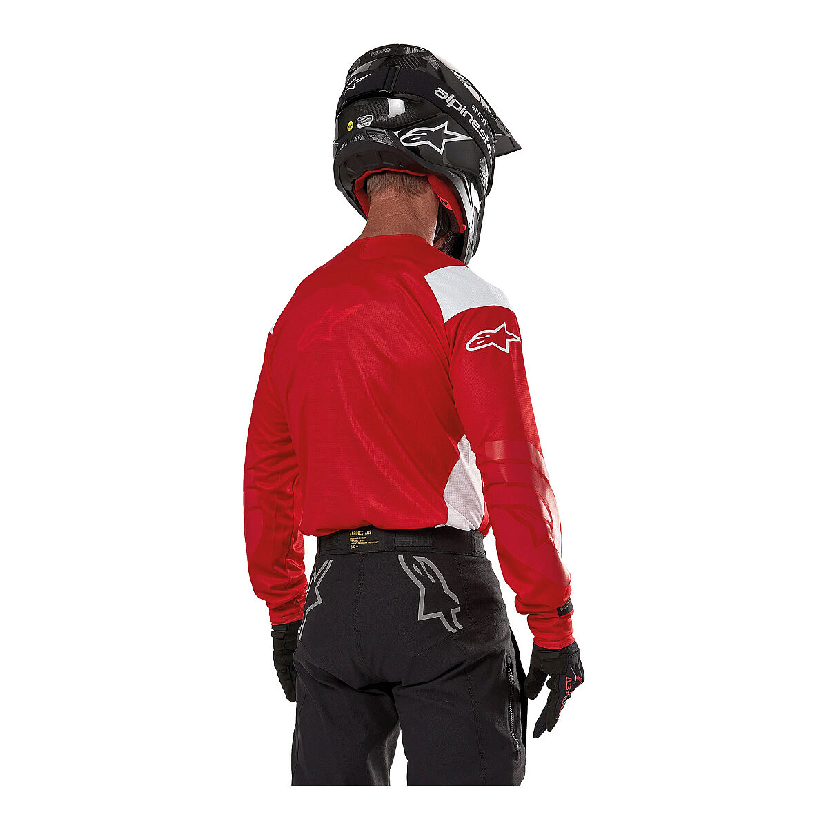 Alpinestars Techdura Off-Road / Enduro Motosiklet Jerseyi Kırmızı