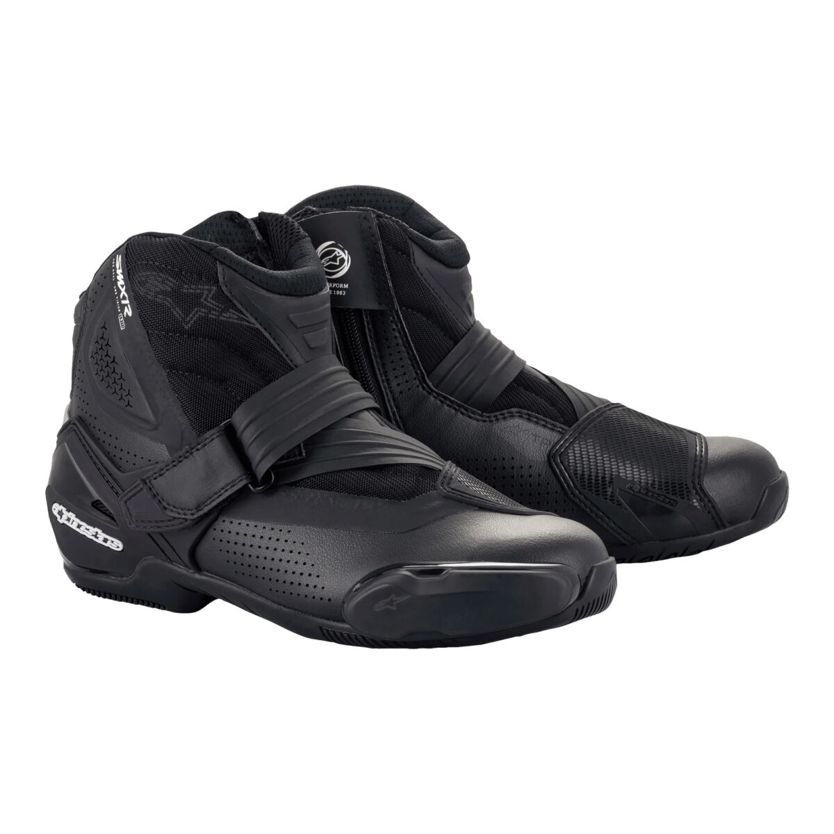 Alpinestars Stella SMX-1 R V2 Protective Women Motorcycle Boot Black