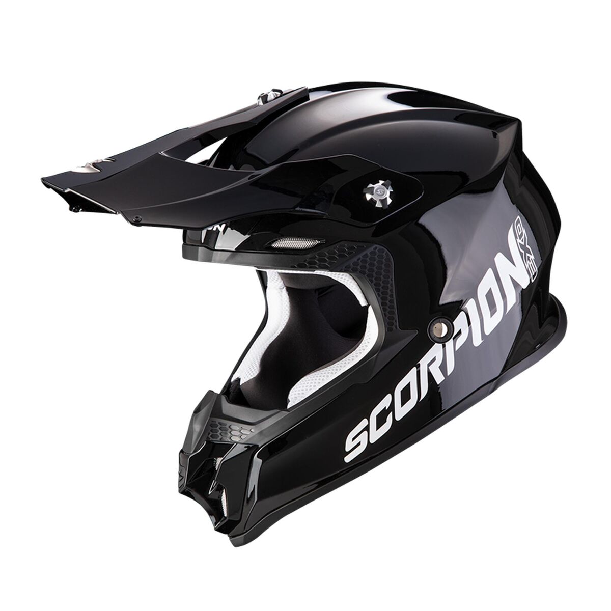 کلاه ایمنی موتورسیکلت Scorpion VX-16 Evo Air Analog آفرود کلاه ایمنی مشکی / قرمز