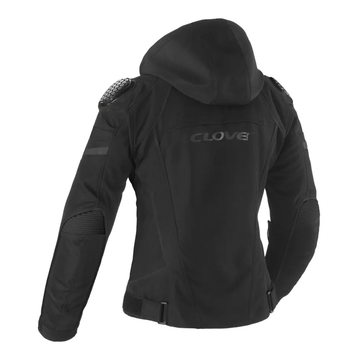 کاپشن موتورسیکلت Clover Rainblade-3 WP محافظ‌دار زنانه مشکی