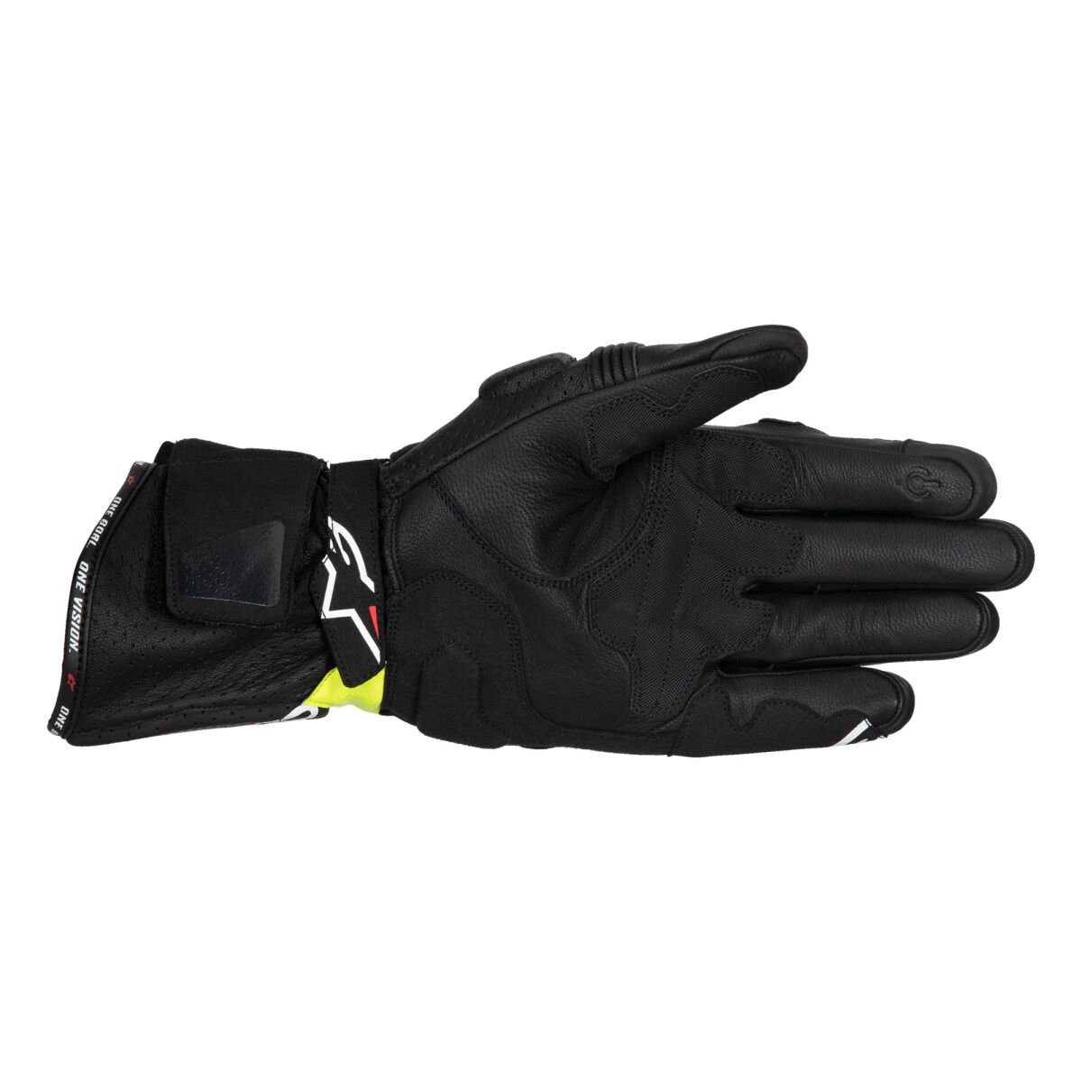 Alpinestars SP-3 Protective Motorcycle Glove Black / Yellow
