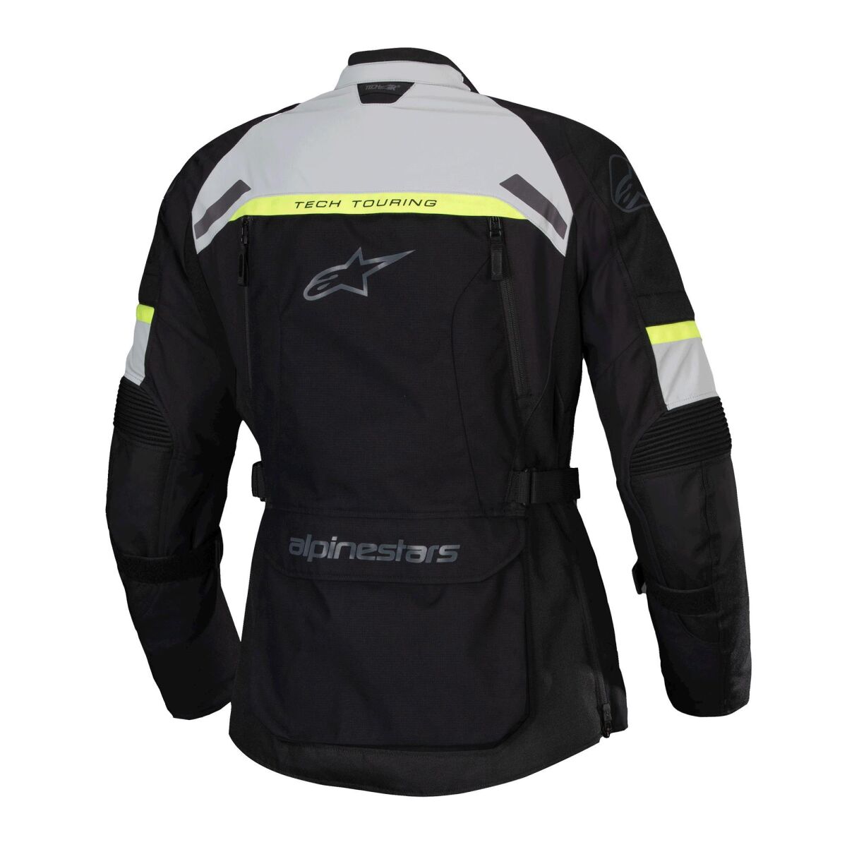 Alpinestars Stella Bogota Pro Drystar Protective Women Motorcycle Jacket Black / Grey / Yellow