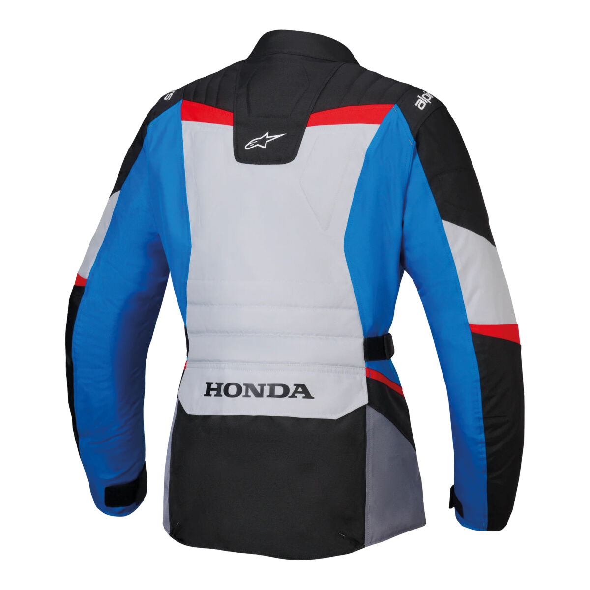 Alpinestars Honda Stella ST-1 WP Korumalı Kadın Motosiklet Montu Gri / Siyah / Mavi