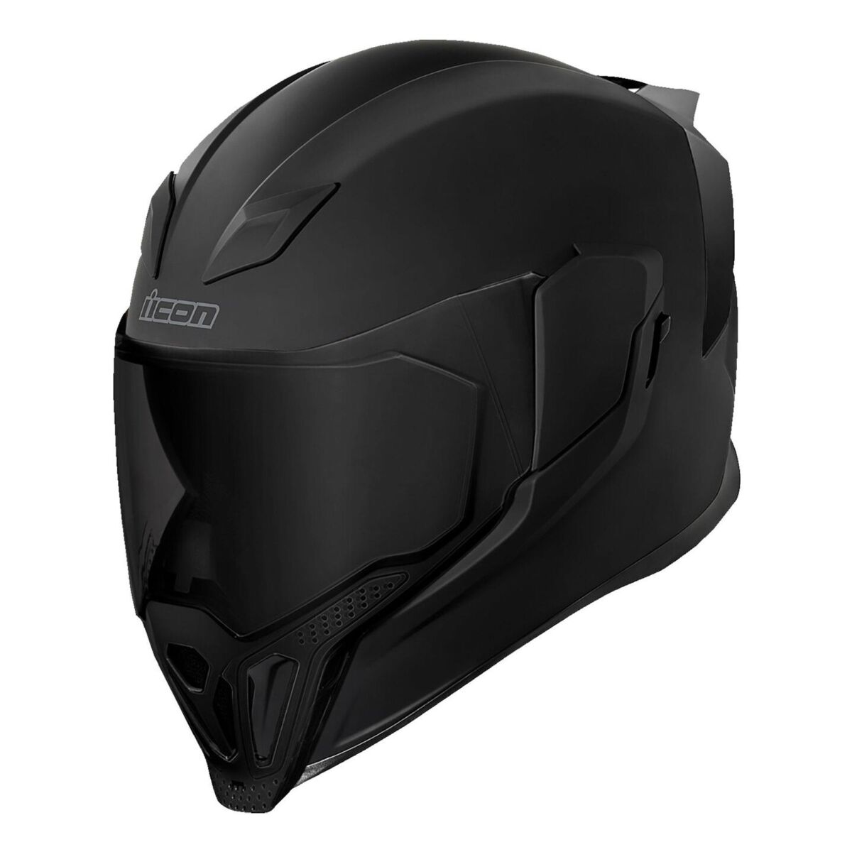 کلاه ایمنی موتورسیکلت Icon Airflite Dark تمام‌صورت مات مشکی