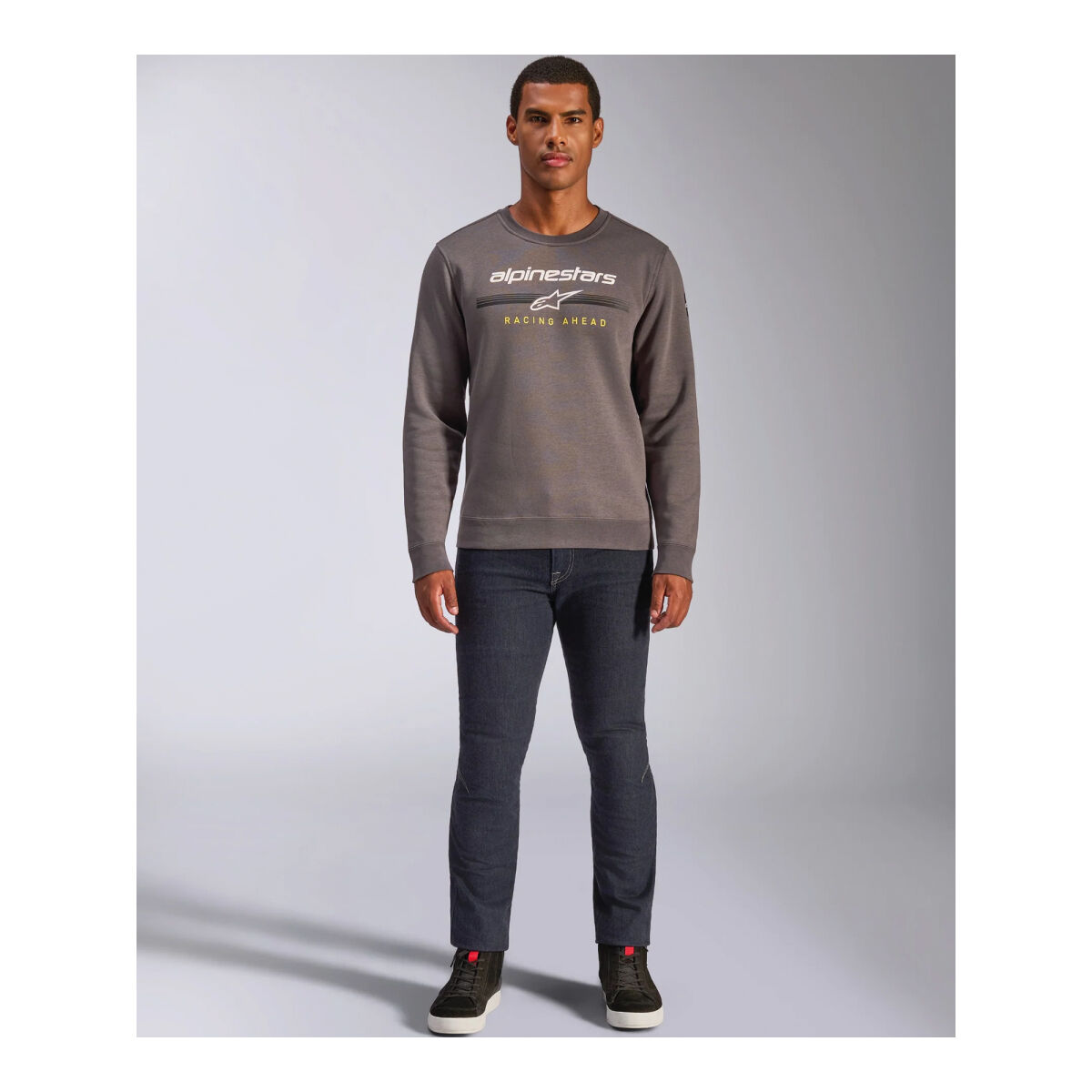 Alpinestars Bettern Crew Uzun Kollu TişöRt Grey