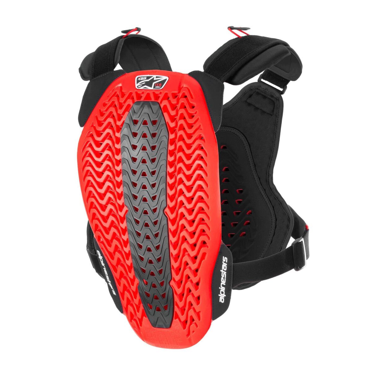 تجهیزات محافظ موتور Alpinestars A-5 Plasma بالا بدنه محافظ مشکی / سفید / قرمز