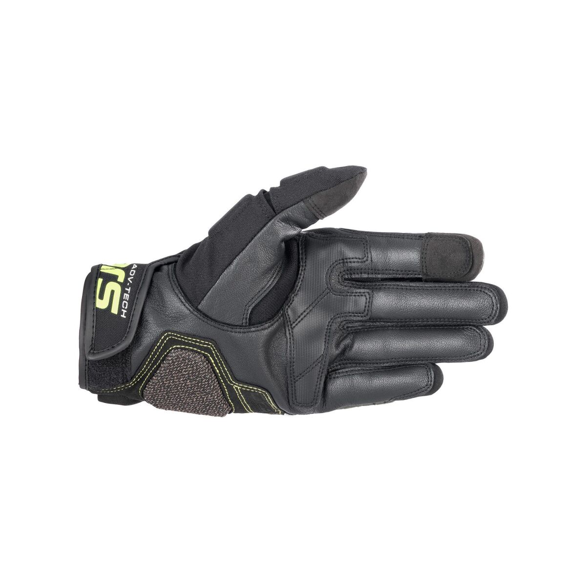 Alpinestars Halo LT Korumalı Motosiklet Eldiveni Siyah / Sarı