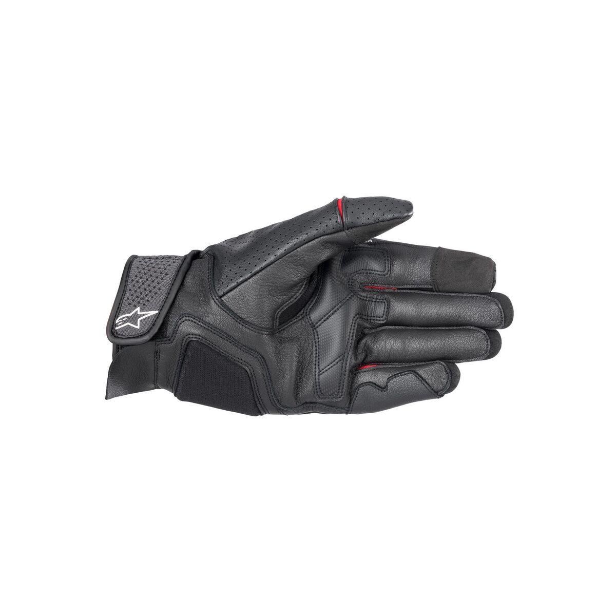 Alpinestars Morph Korumalı Motosiklet Eldiveni Siyah / Kırmızı