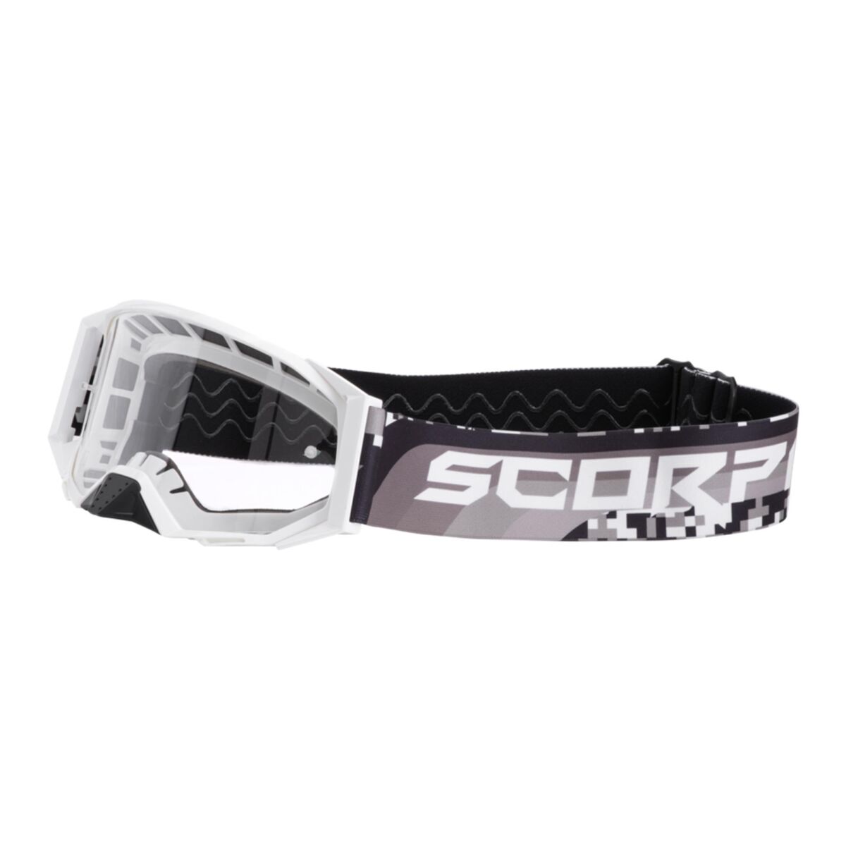 Scorpion Goggle Motocross Goggles E24 White / Black