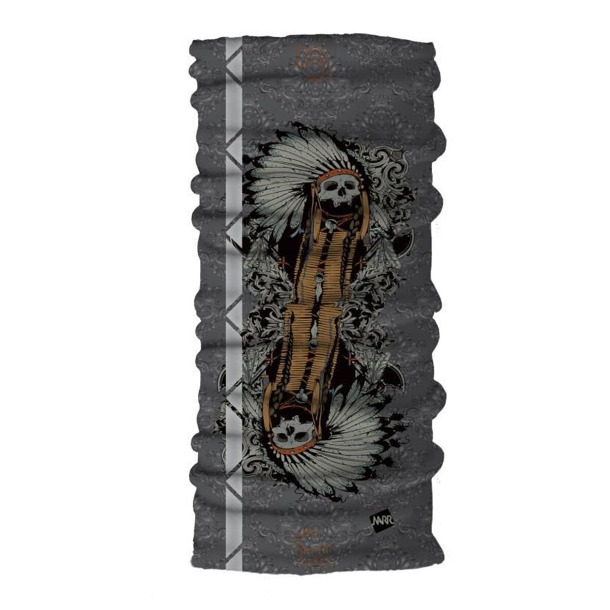 Narr Indian Skull Reflektif Boyunluk