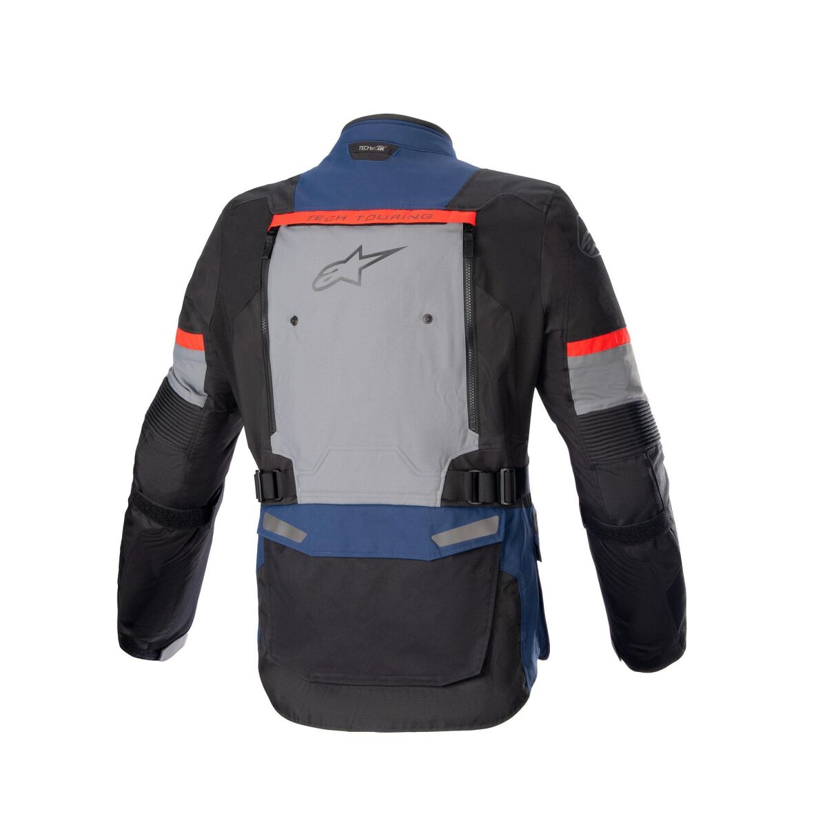 کاپشن موتورسیکلت Alpinestars Bogota Pro Drystar محافظ‌دار آبی / قرمز