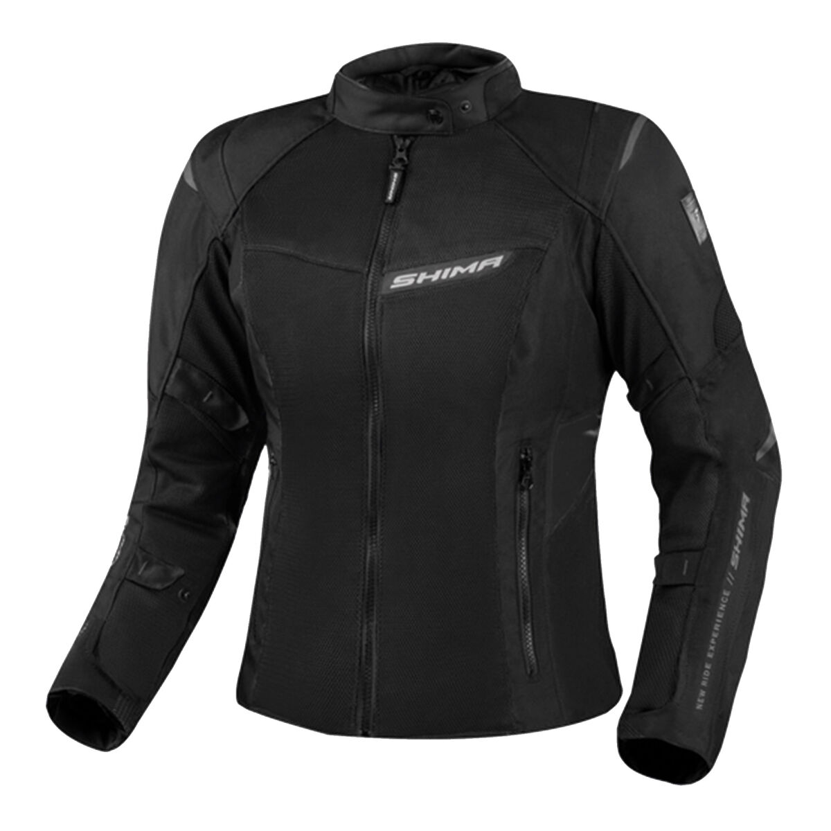 Shima Rush 2.0 Lady Vent Protective Women Motorcycle Jacket Black