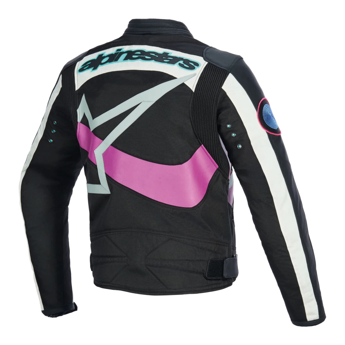 Alpinestars Idles Protective Women Motorcycle Jacket Black / White / Mor