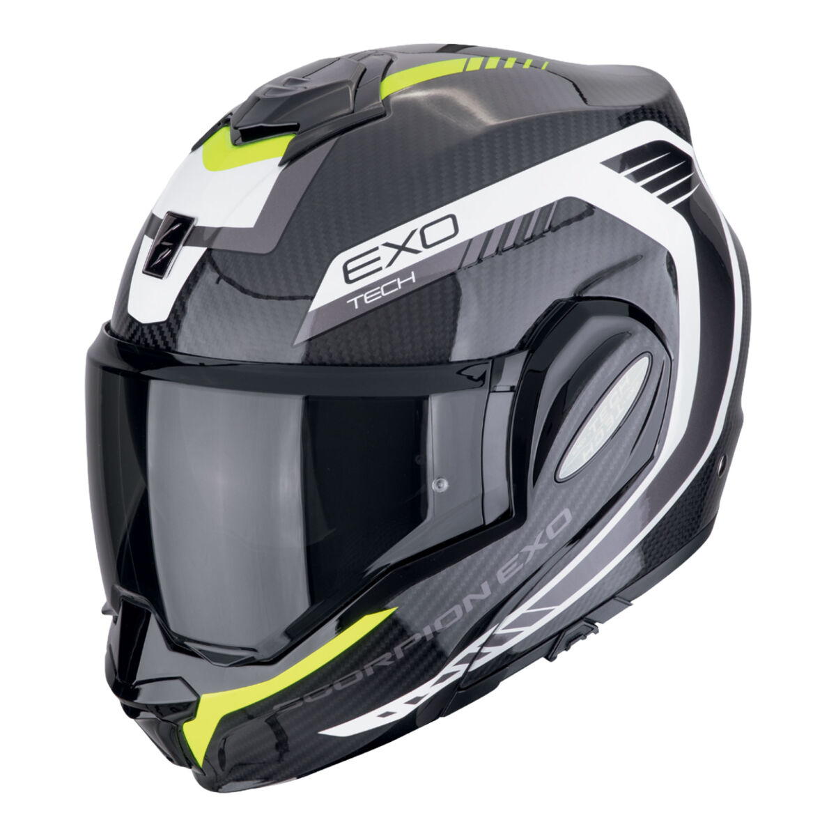Scorpion Exo-Tech Evo Pro Acuti Çene Açılabilir Motosiklet Gri / Siyah / Kırmızı