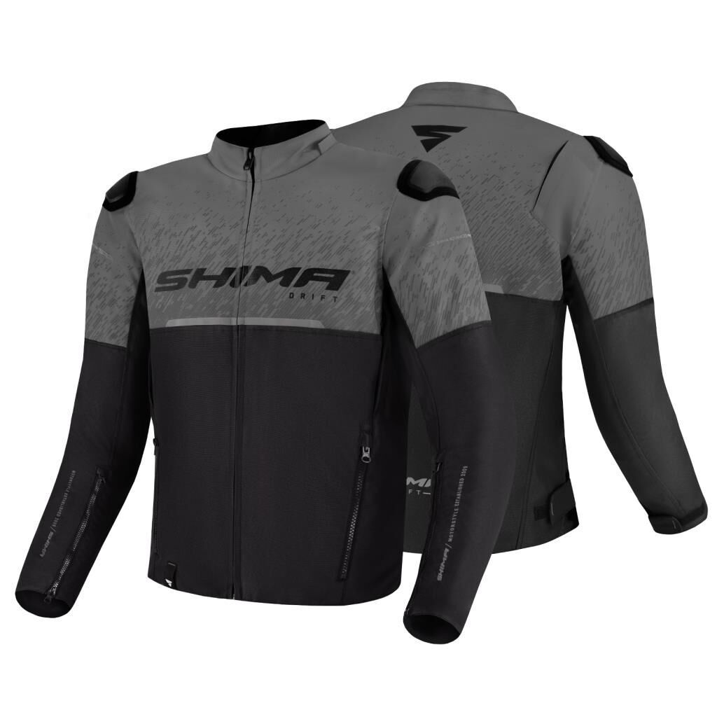 Shima Drift Protective Motorcycle Jacket Grey