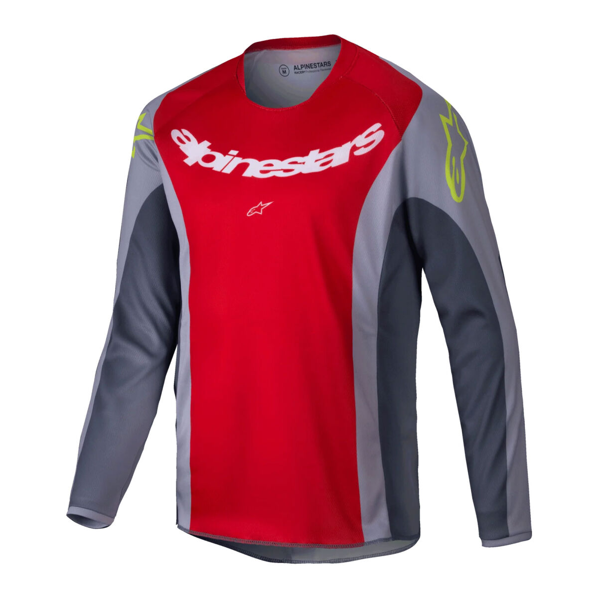 تجهیزات آفرود Alpinestars Racer Melt آفرود نوجوان موتورسیکلت جرسی قرمز / خاکستری