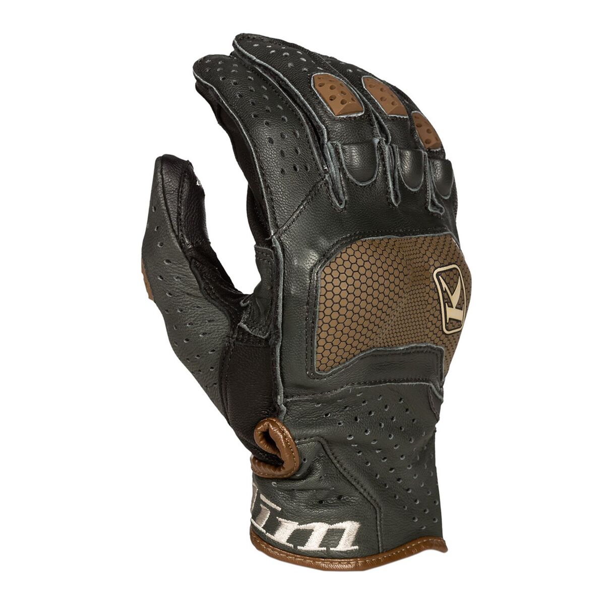 دستکش موتورسیکلت Klim Adventure گورتکس کوتاه محافظ‌دار شبح مشکی