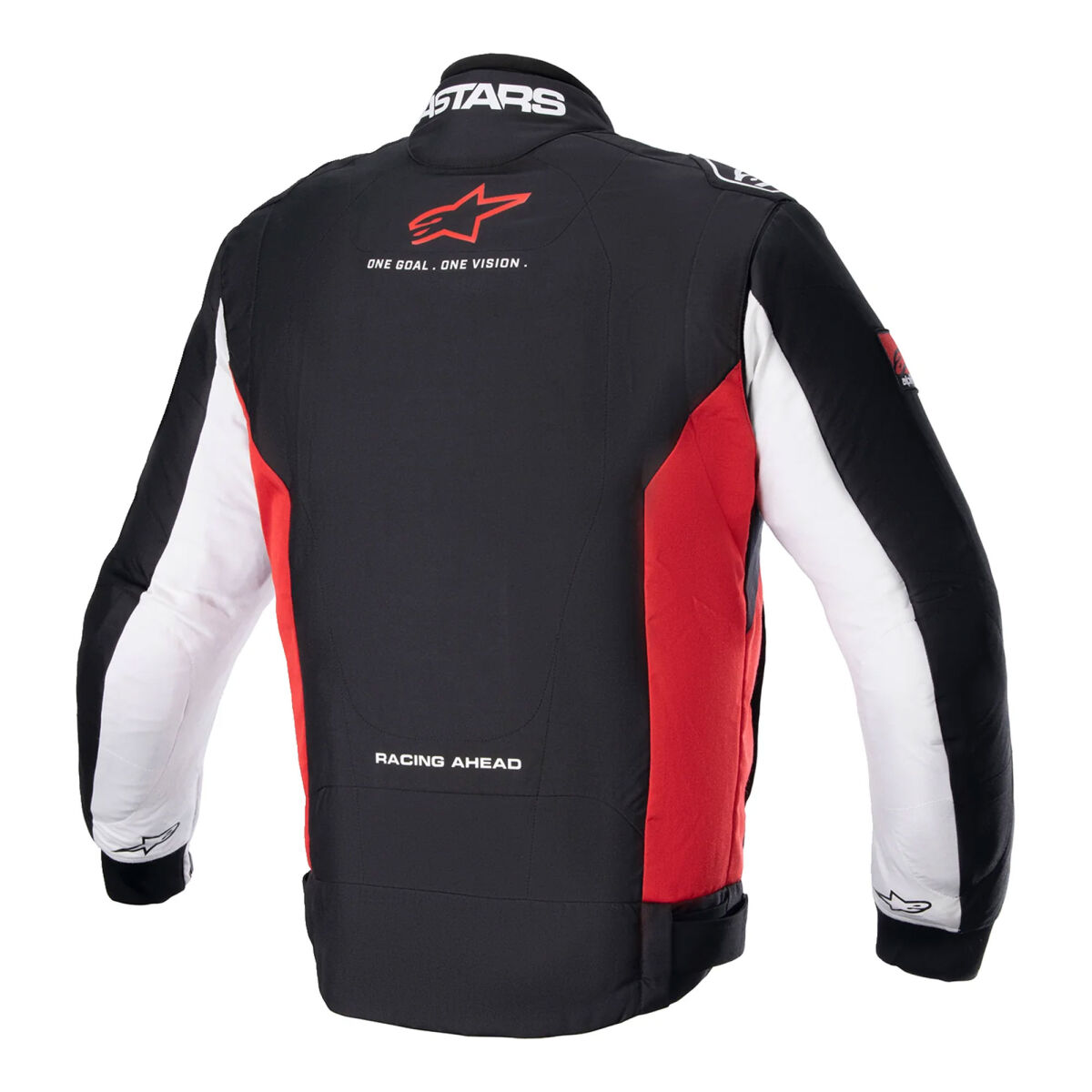 Alpinestars Monza Sport Korumalı Motosiklet Montu Siyah / Beyaz / Kırmızı