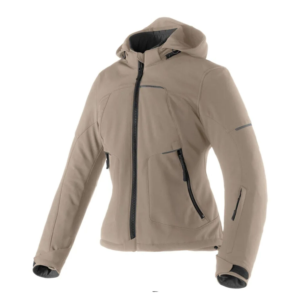 GARAJJ Clover Rambla WP Protective Women Motorcycle Jacket Bej