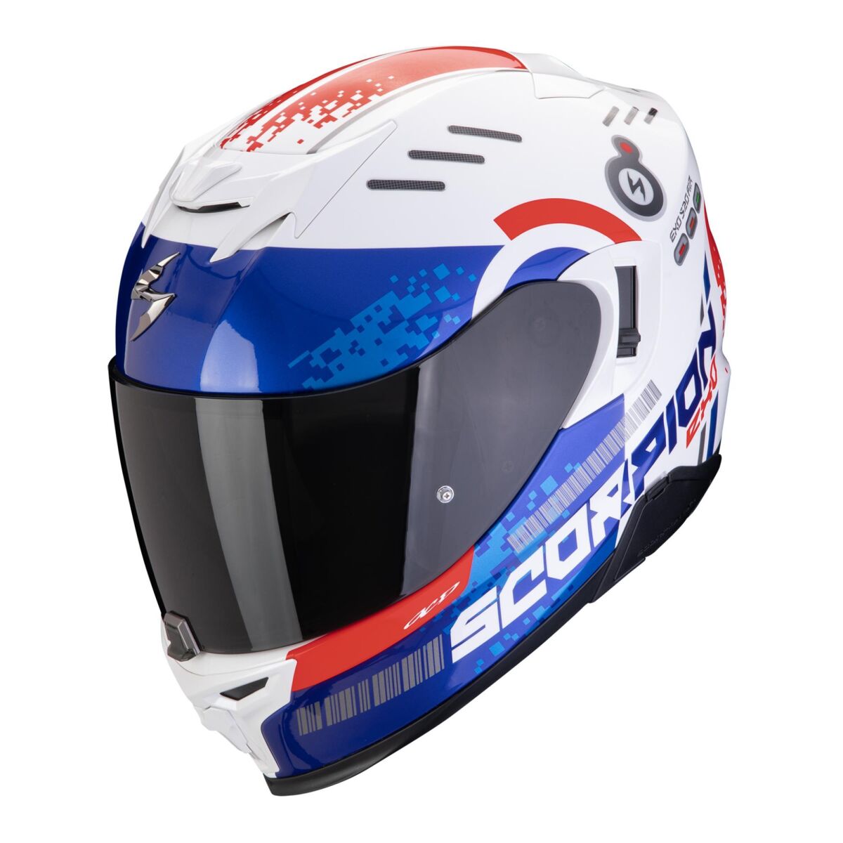 Scorpion EXO 520 Evo Air Sensus Kapalı Motorcycle Helmet Matte Black / Pembe