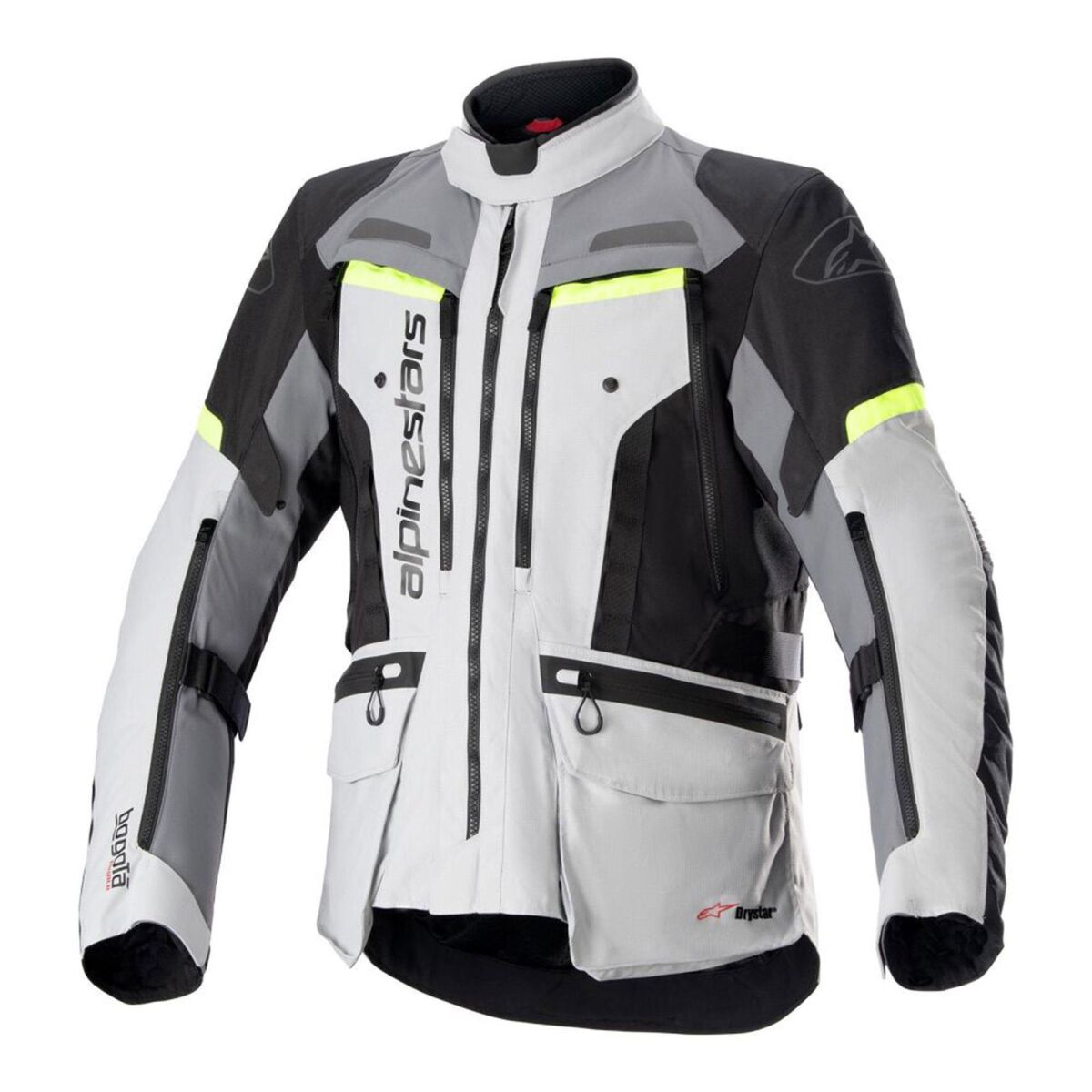 کاپشن موتورسیکلت Alpinestars Bogota Pro Drystar محافظ‌دار خاکستری / نارنجی