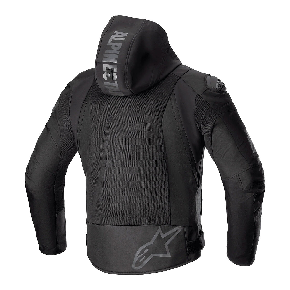 Alpinestars Zaca Air Summer Protective Motorcycle Jacket Black / Black