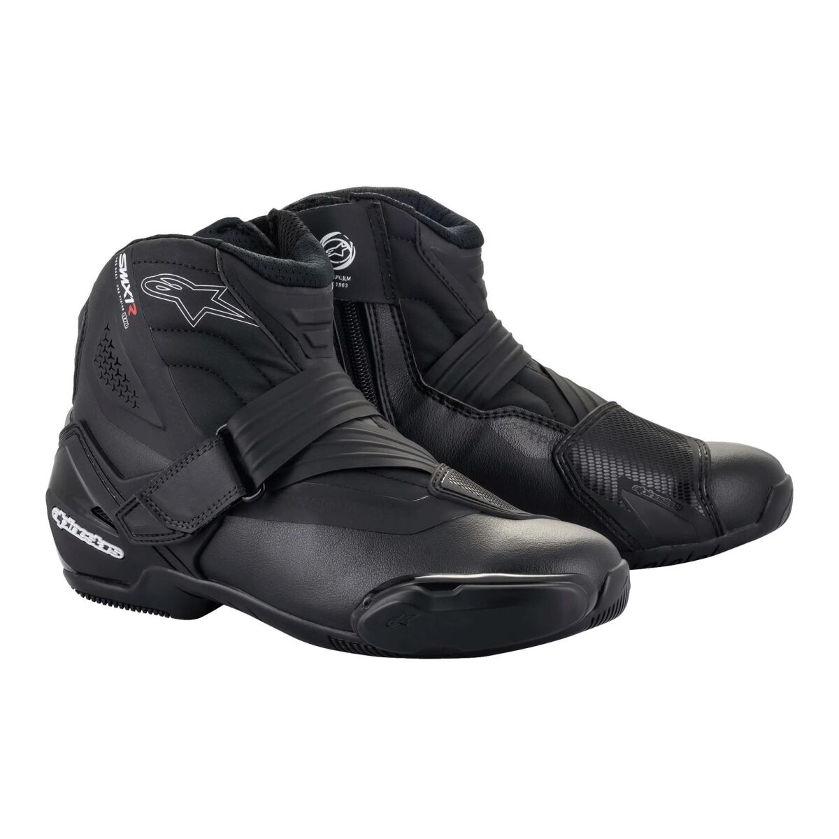 بوت موتورسیکلت Alpinestars SMX S محافظ‌دار اسپرت مشکی / سفید