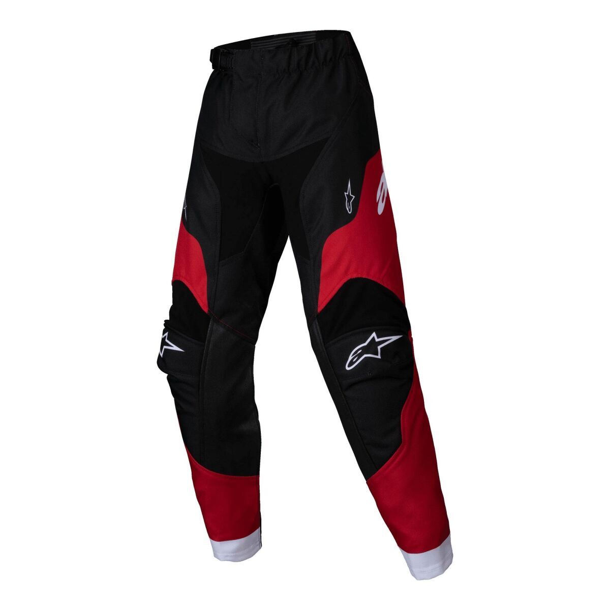 تجهیزات آفرود Alpinestars Kid Racer Veil کودک آفرود شلوار مشکی / قرمز