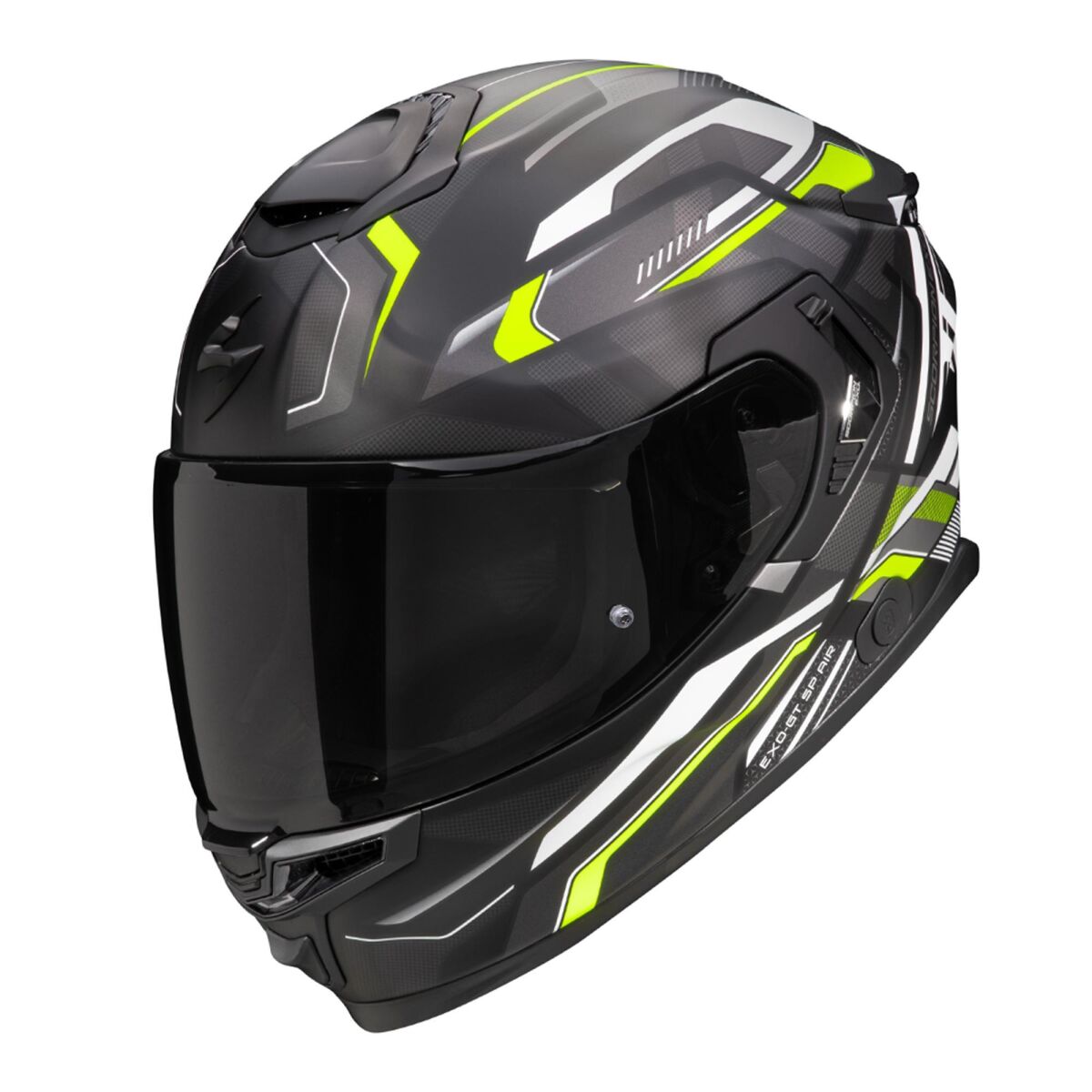 کلاه ایمنی موتورسیکلت Scorpion Apex GT-SP Air کربن Asphalt تمام‌صورت مشکی / آبی