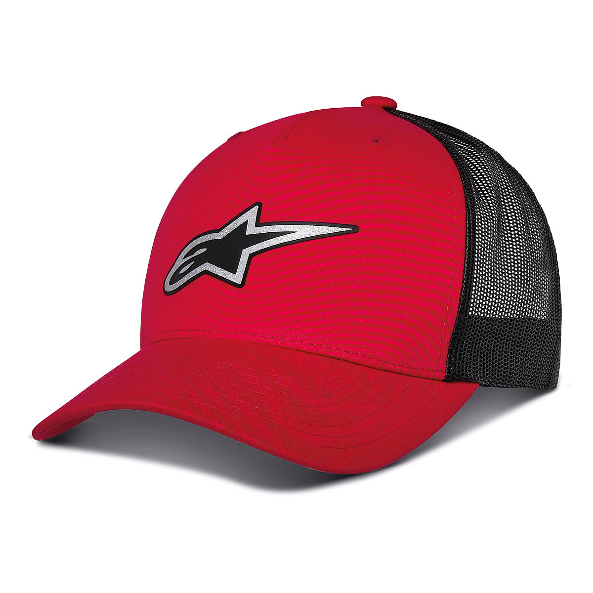 Alpinestars Reflect Ageless Trucker Şapka Kırmızı / Siyah