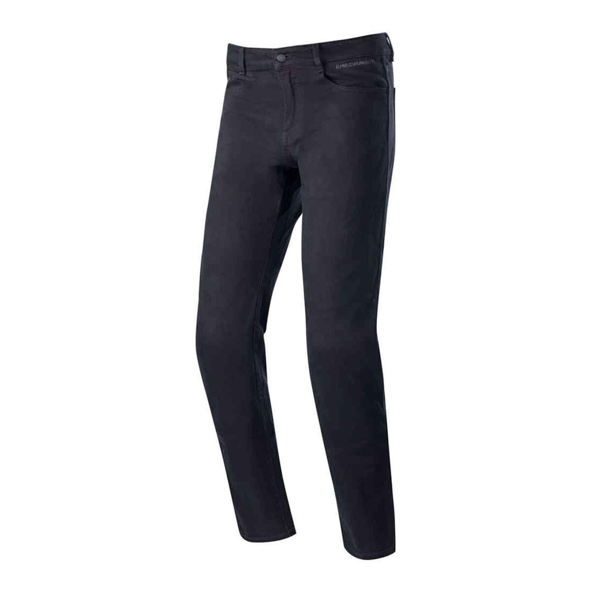GARAJJ Alpinestars Radon Relaxed Fit Protective Denim Motorcycle Pants Blue / Black