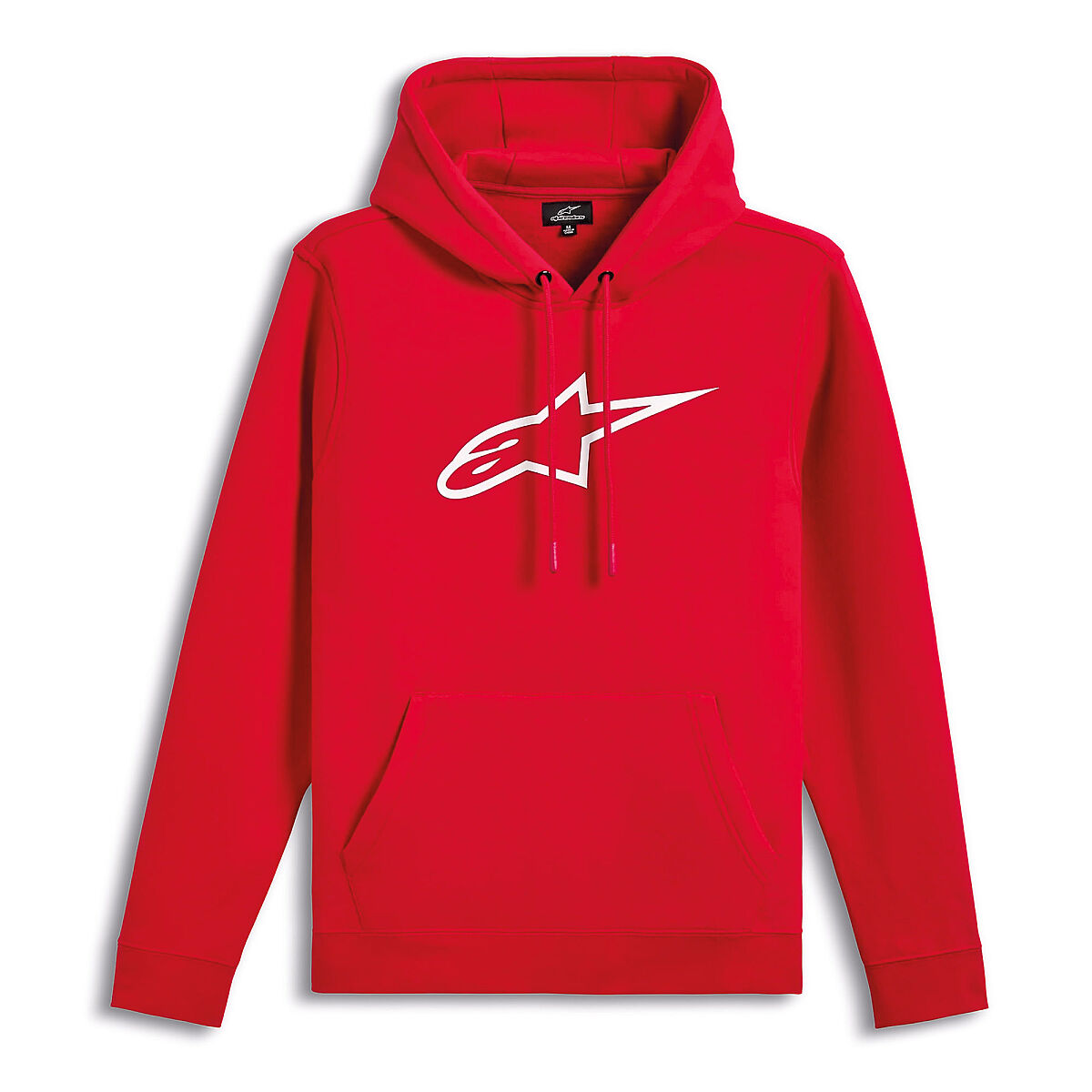 پوشاک روزمره موتور Alpinestars Ageless V3 هودی کلاه‌دار سویشرت قرمز / سفید