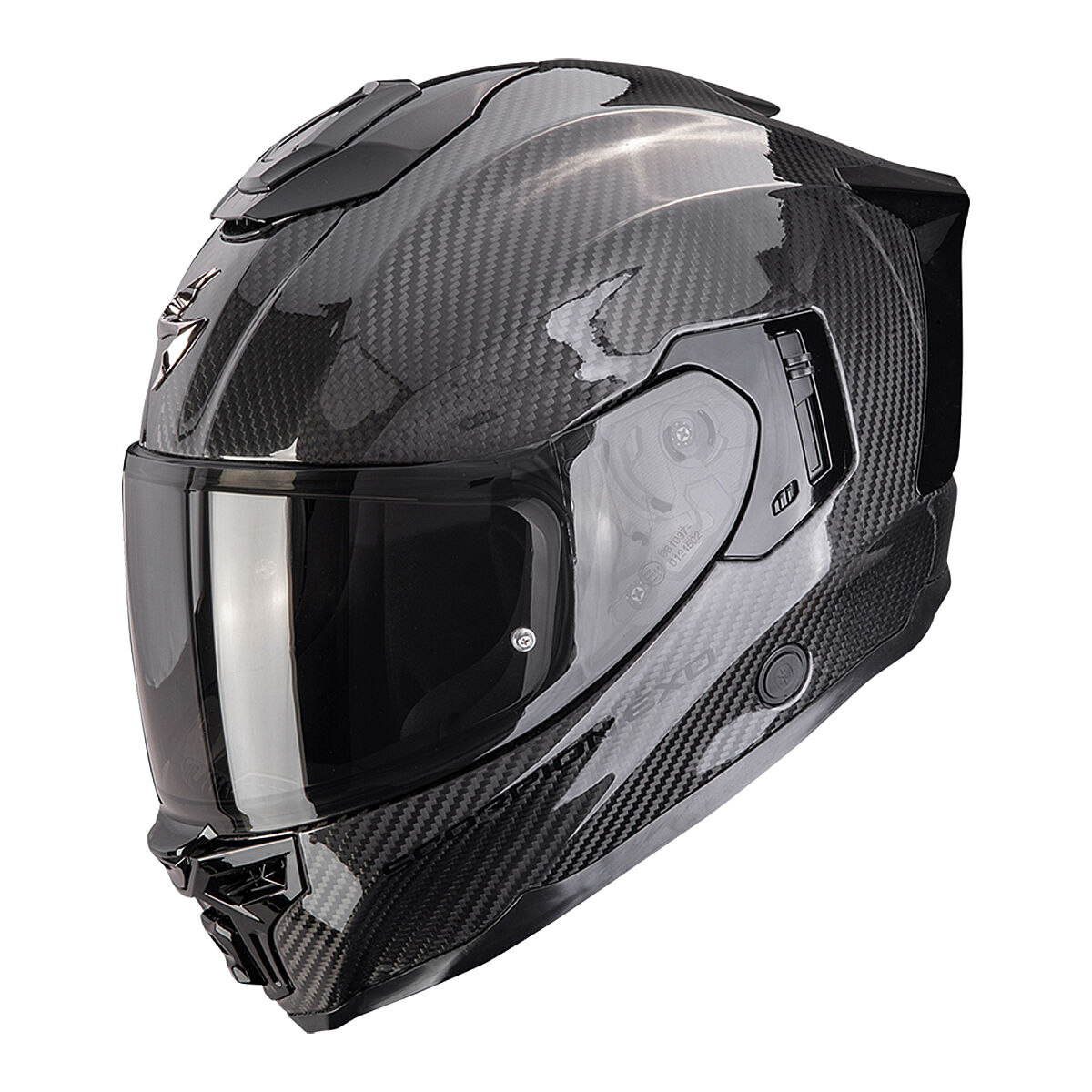 کلاه ایمنی موتورسیکلت Scorpion EXO-1500 Air Apus تمام‌صورت مشکی / خاکستری