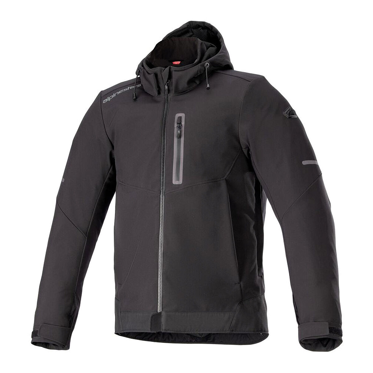 کاپشن موتورسیکلت Alpinestars Neo WP کلاه‌دار محافظ‌دار مشکی