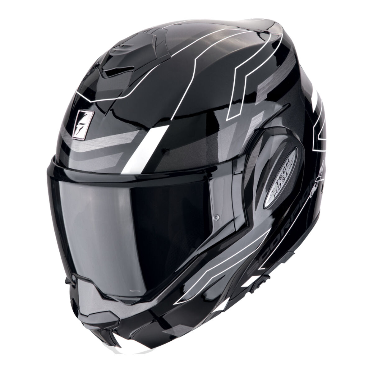 Scorpion Exo-Tech Evo Pro Acuti ÇEne AçıLabilir Motorcycle Grey / Black / Red