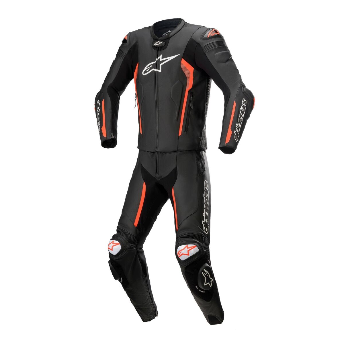Alpinestars Missile V2 2 ParçA Leather Tulum Black / Red