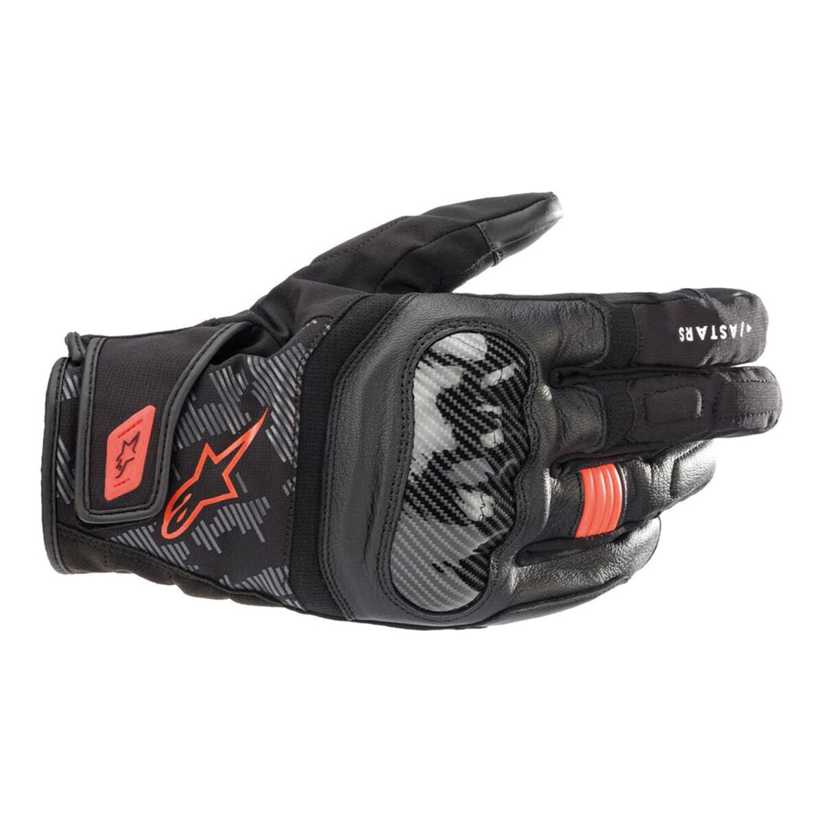 Alpinestars SMX Z Drystar Protective Motorcycle Glove Black / Red