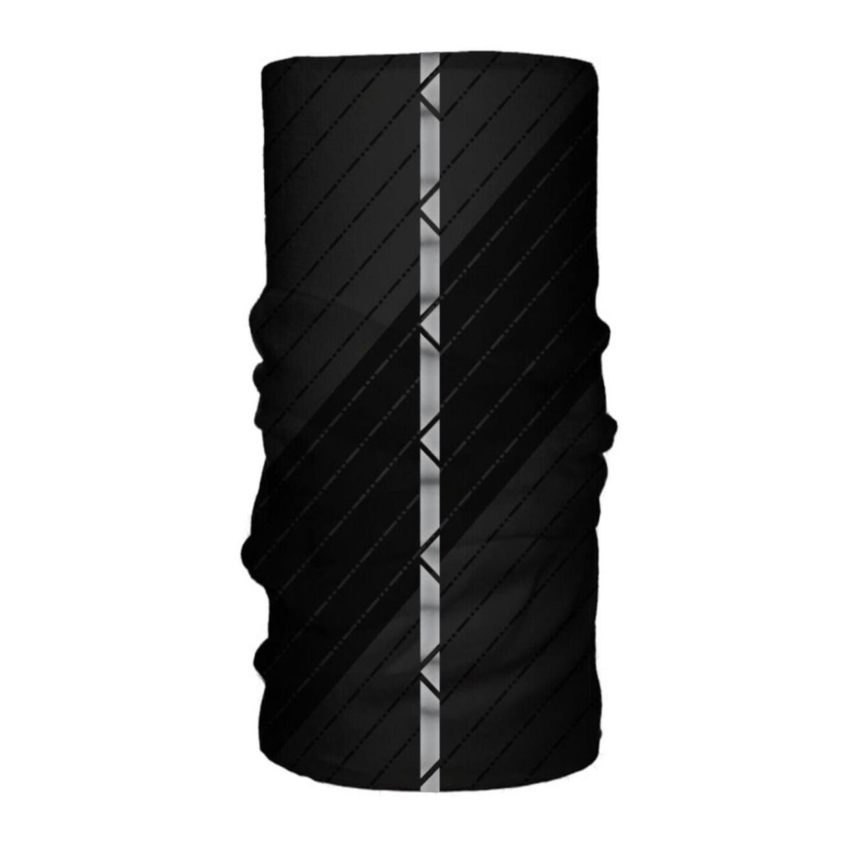 Narr Black Stripes Reflektif Neck Tube