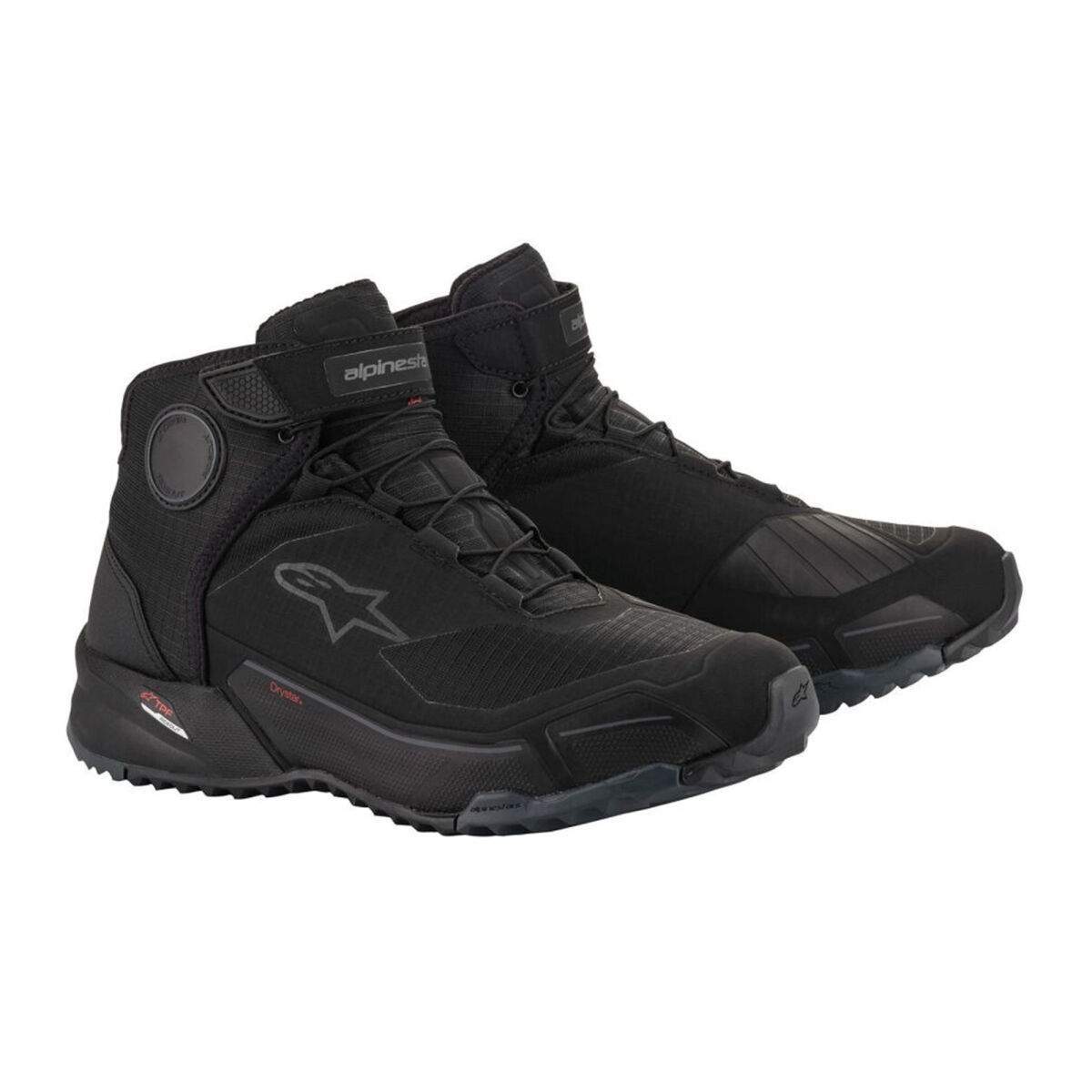 بوت موتورسیکلت Alpinestars CR-X Drystar محافظ‌دار مشکی
