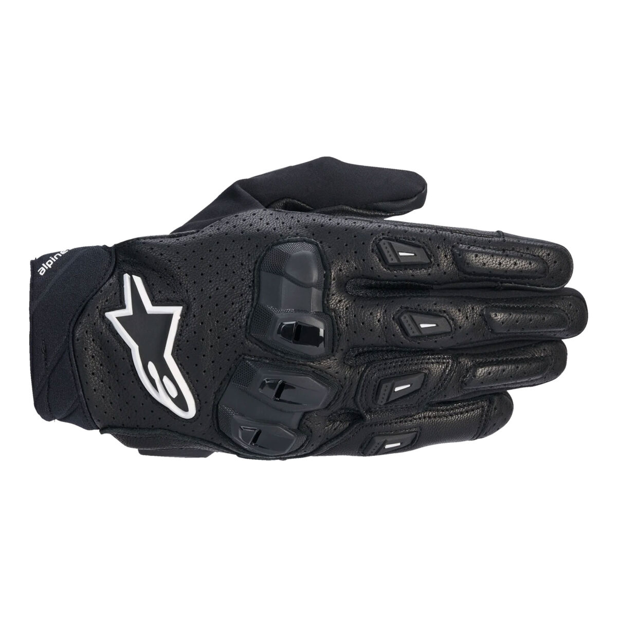 Alpinestars SP X 7 Protective Motorcycle Glove Black / White