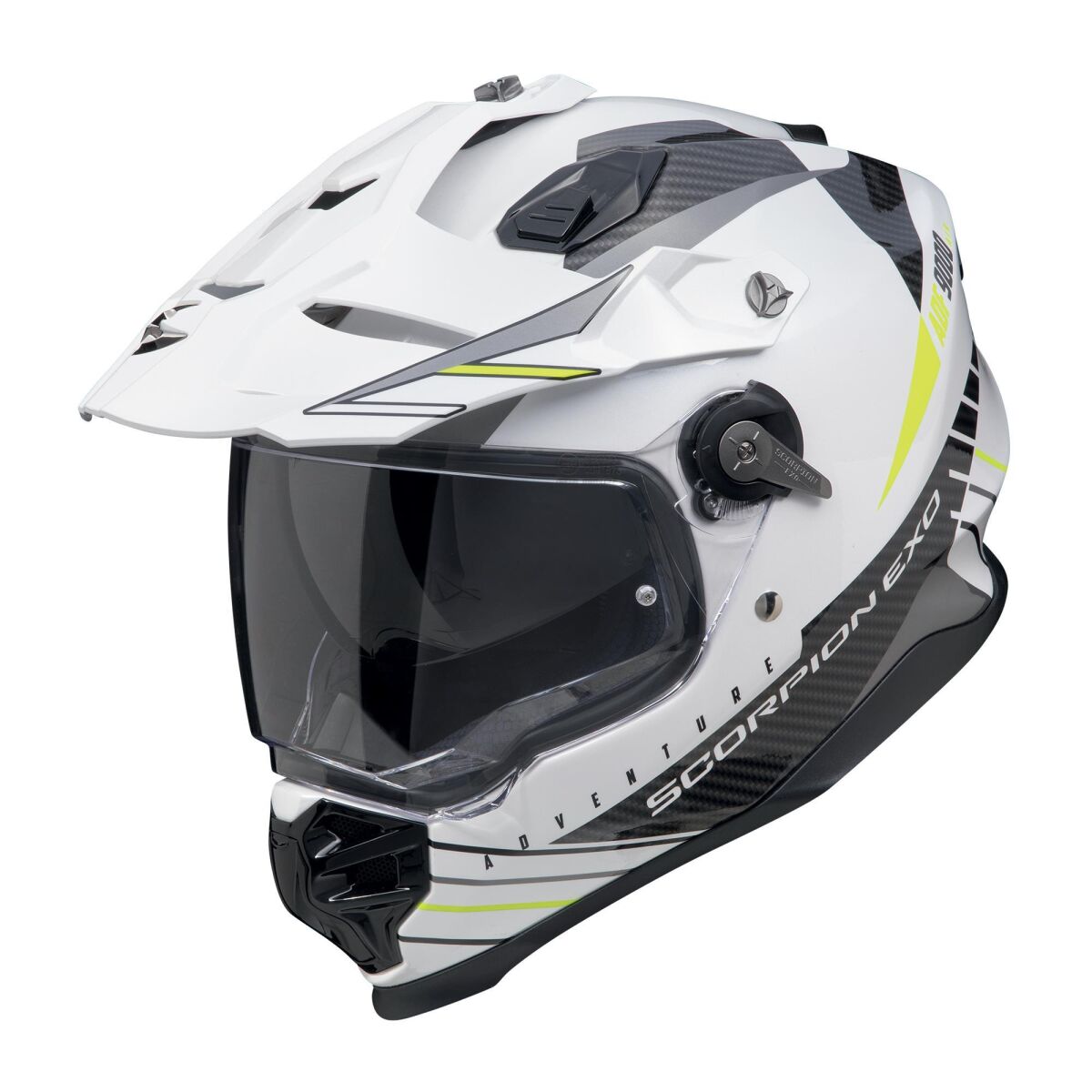 Scorpion ADF-9000 Air Carbon Kapalı Motorcycle Helmet Black