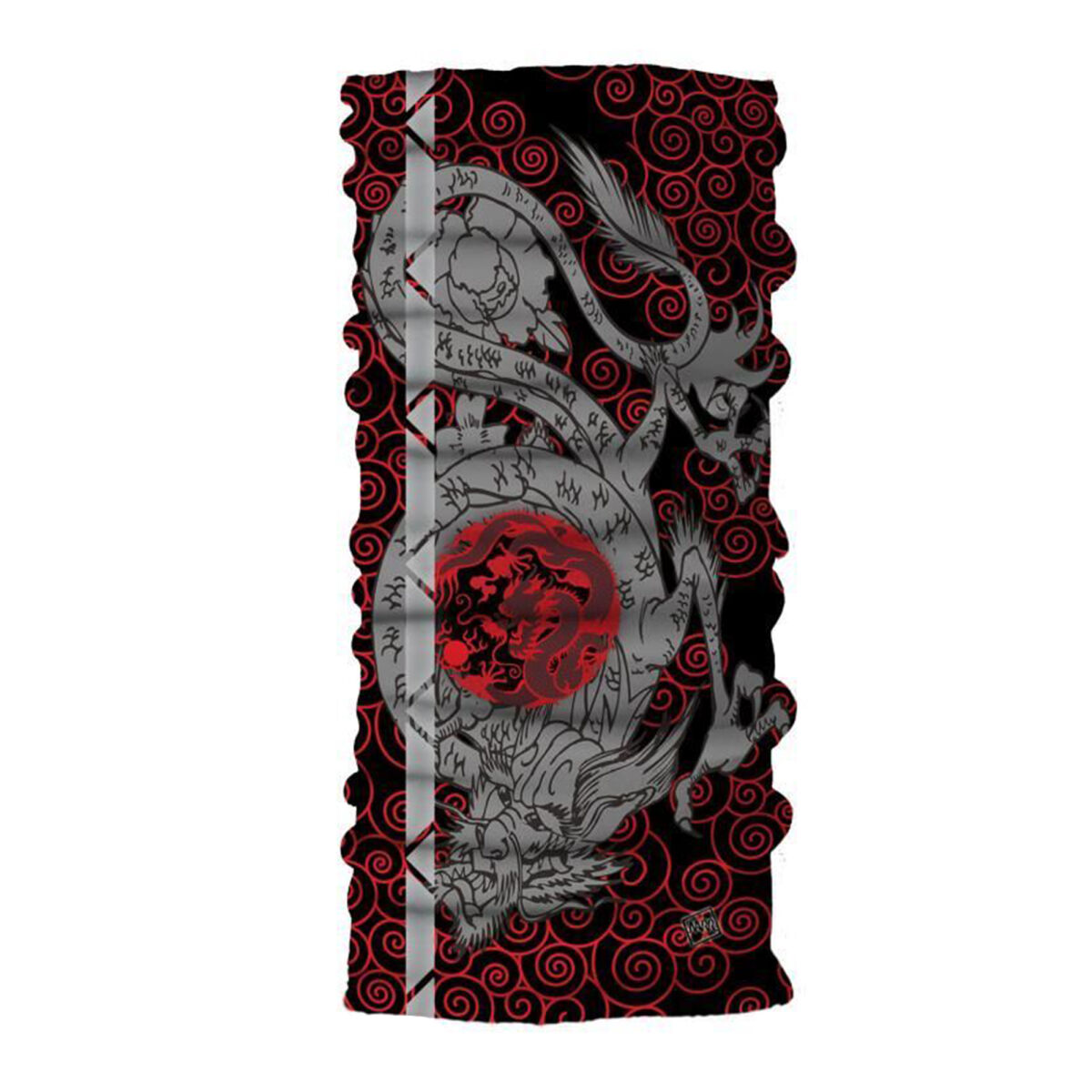 Narr Dragon Black Reflektif Neck Tube