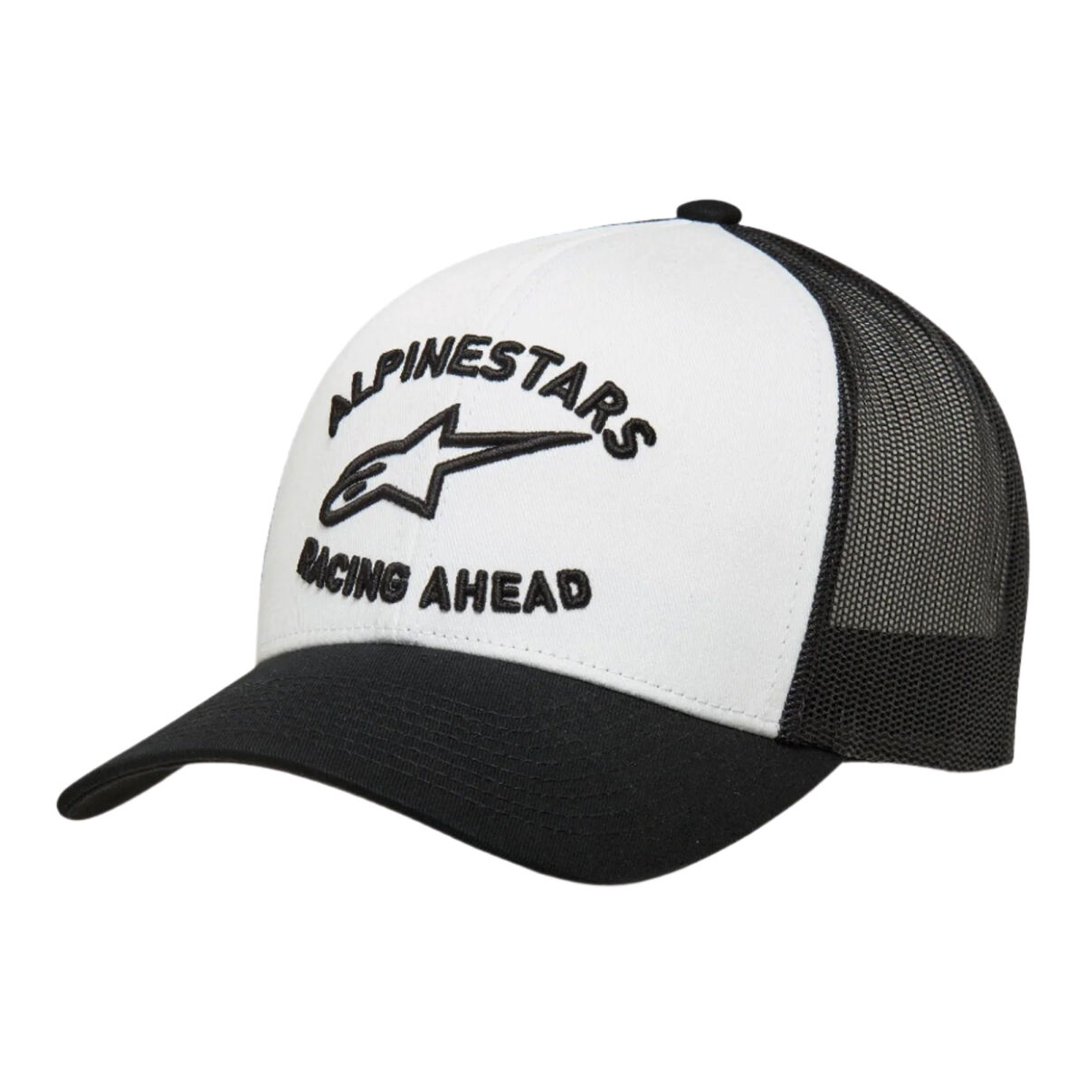 پوشاک روزمره موتور Alpinestars Triple Trucker کلاه کپ سفید / مشکی